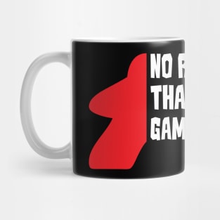 No Red Meeples Is Serious Game Flaw Board Gamer Tabletop Mug